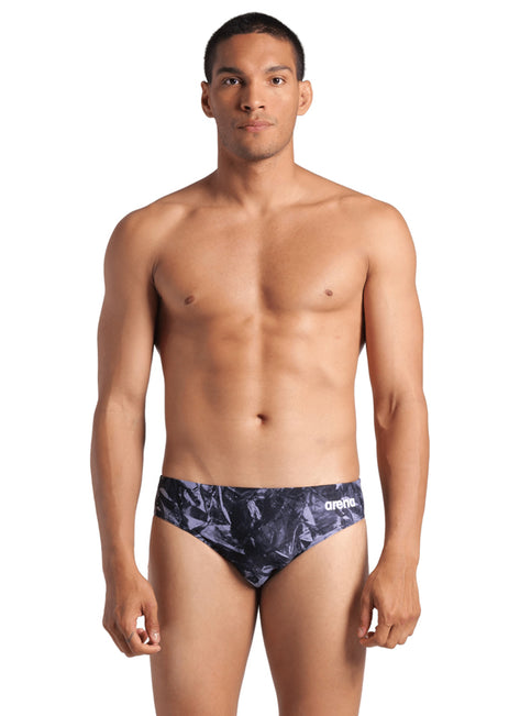 Arena Men's Team Crackle Brief Swimsuit