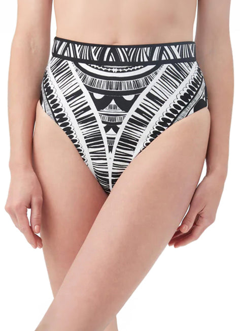 Trina Turk Womnen's Hula High Waisted Bikini Bottom