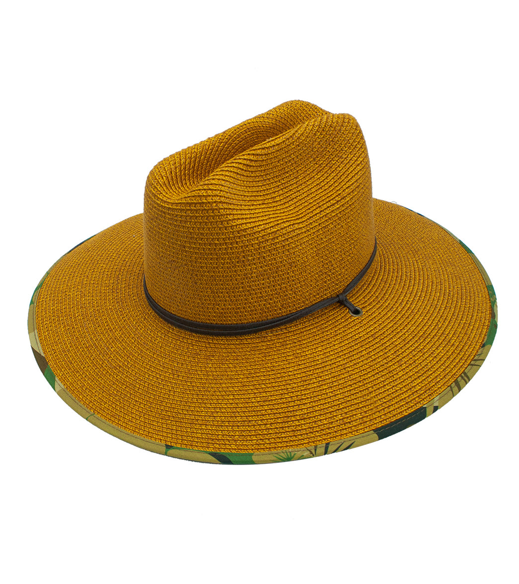 Peter Grimm Koa Packable Crushable Lifeguard Sun Hat at