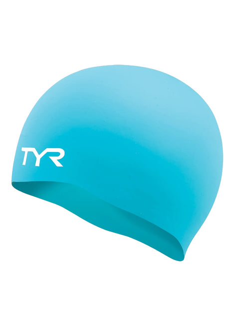 TYR Wrinkle-Free Silicone Junior Swim Cap