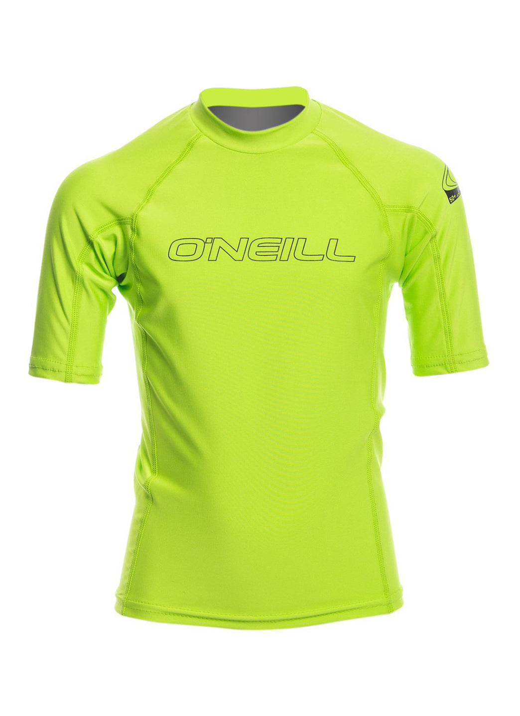 O'Neill Youth Basic Skins Performance Fit Short Sleeve Crew Rashguard ...