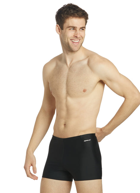 Sporti Solid Swim Square Leg Swimsuit (24-44)