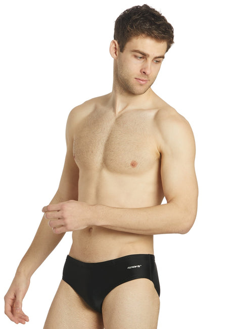 Sporti Solid Brief Swimsuit (22-44)