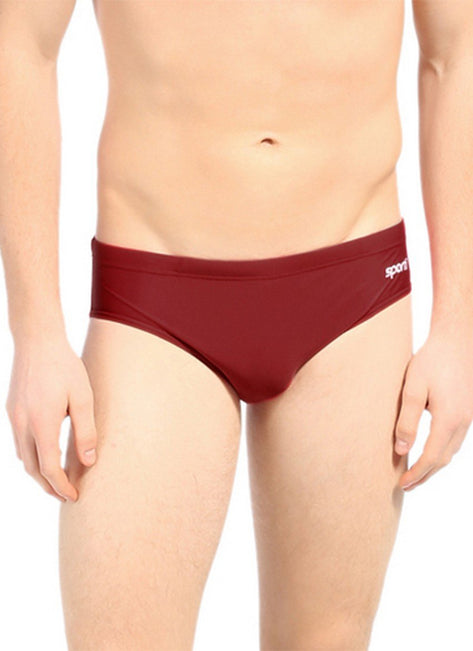Sporti Solid Brief Swimsuit (22-44)