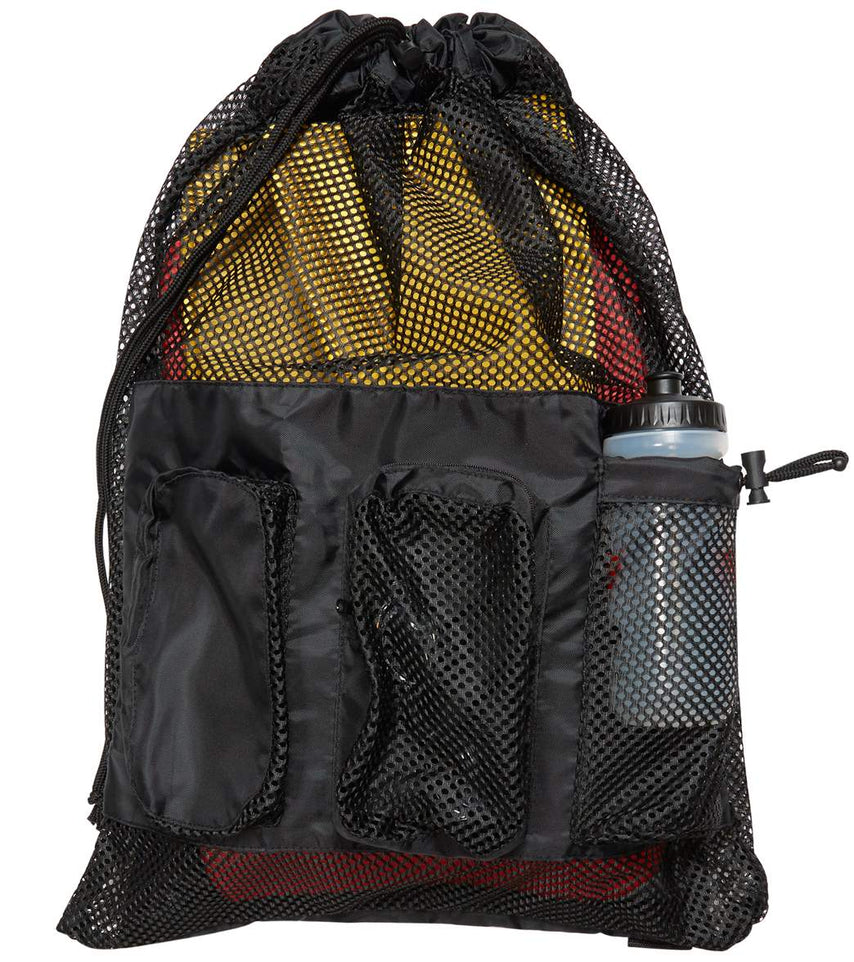Sporti Equipment Mesh Backpack - Black