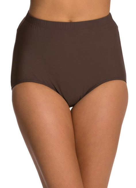 Penbrooke Swimwear Solid Girl Leg Bikini Bottom