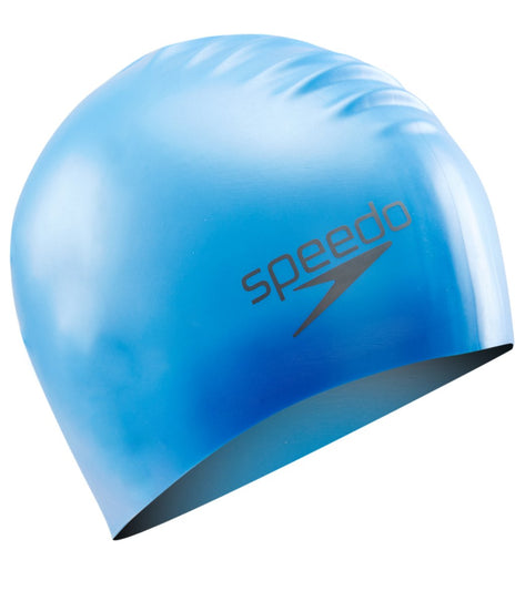 Speedo Long Hair Silicone Swim Cap