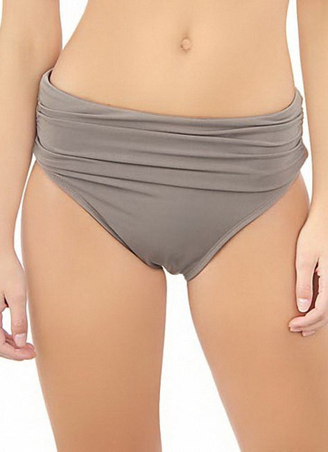 Magicsuit by Miraclesuit Solid Jersey Shirred Bikini Bottom