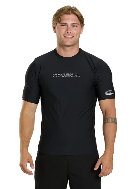 O'Neill Men's Basic Skins Short Sleeve Rash Tee