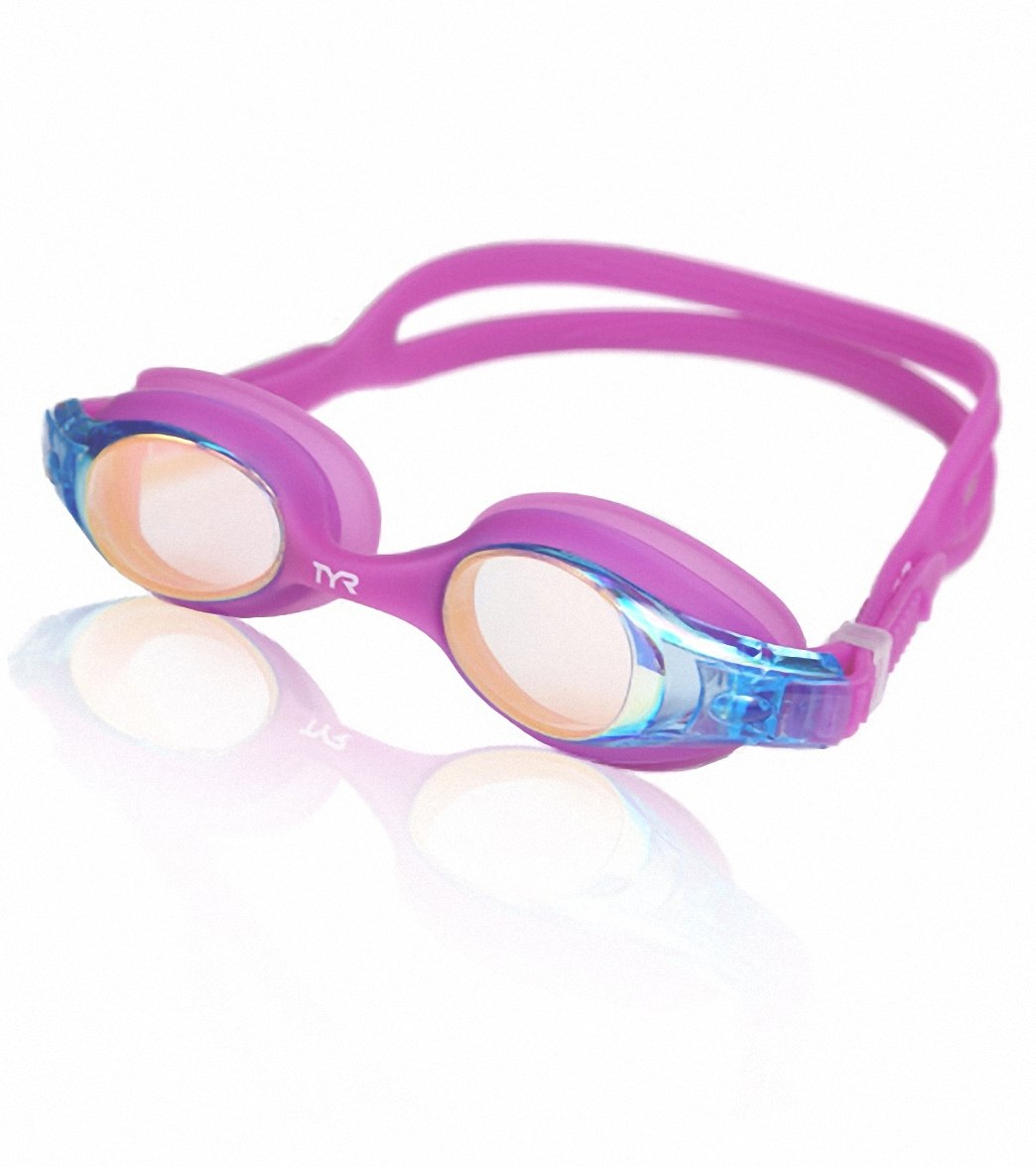 TYR Kids' Swimple Metallized Goggle at