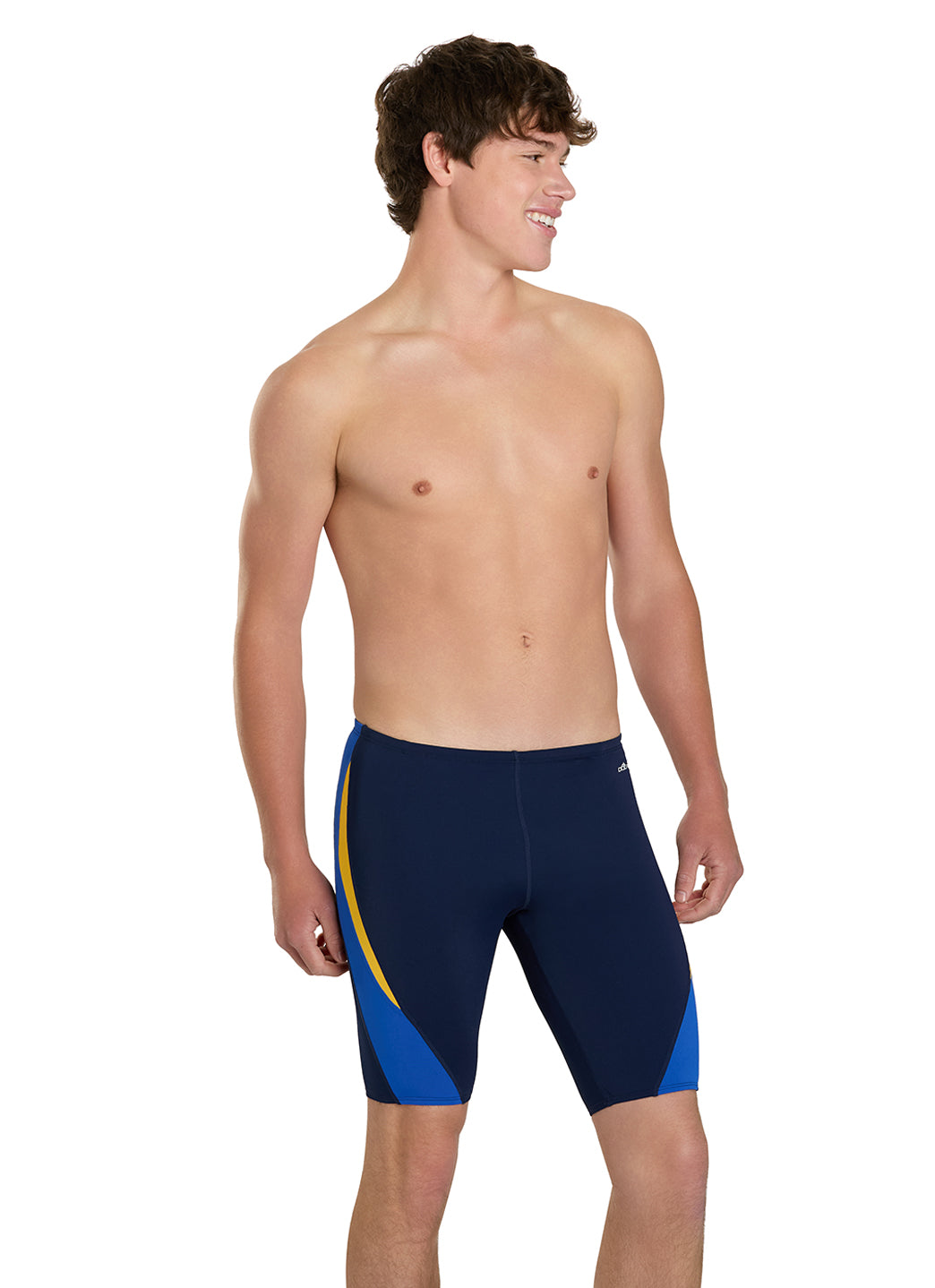 Dolfin Men's Chloroban Color Block Jammer Swimsuit at SwimOutlet.com