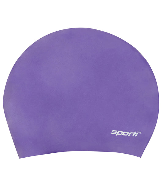 帽子 P.L.N long hair cap Sporti Long Hair Silicone Swim Cap at SwimOutlet.com