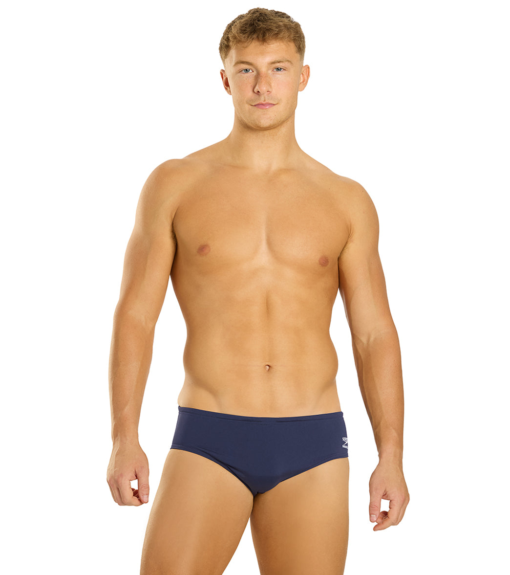 Speedo Solid Endurance Brief Swimsuit at SwimOutlet.com