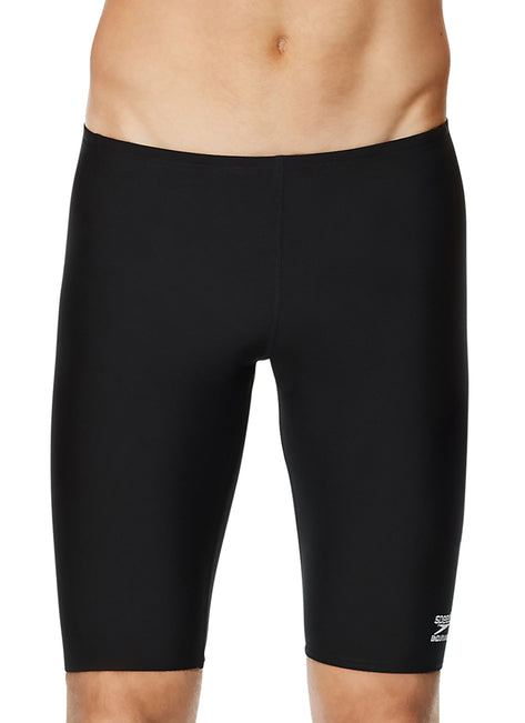 Speedo Men's Solid Endurance+ Jammer Swimsuit