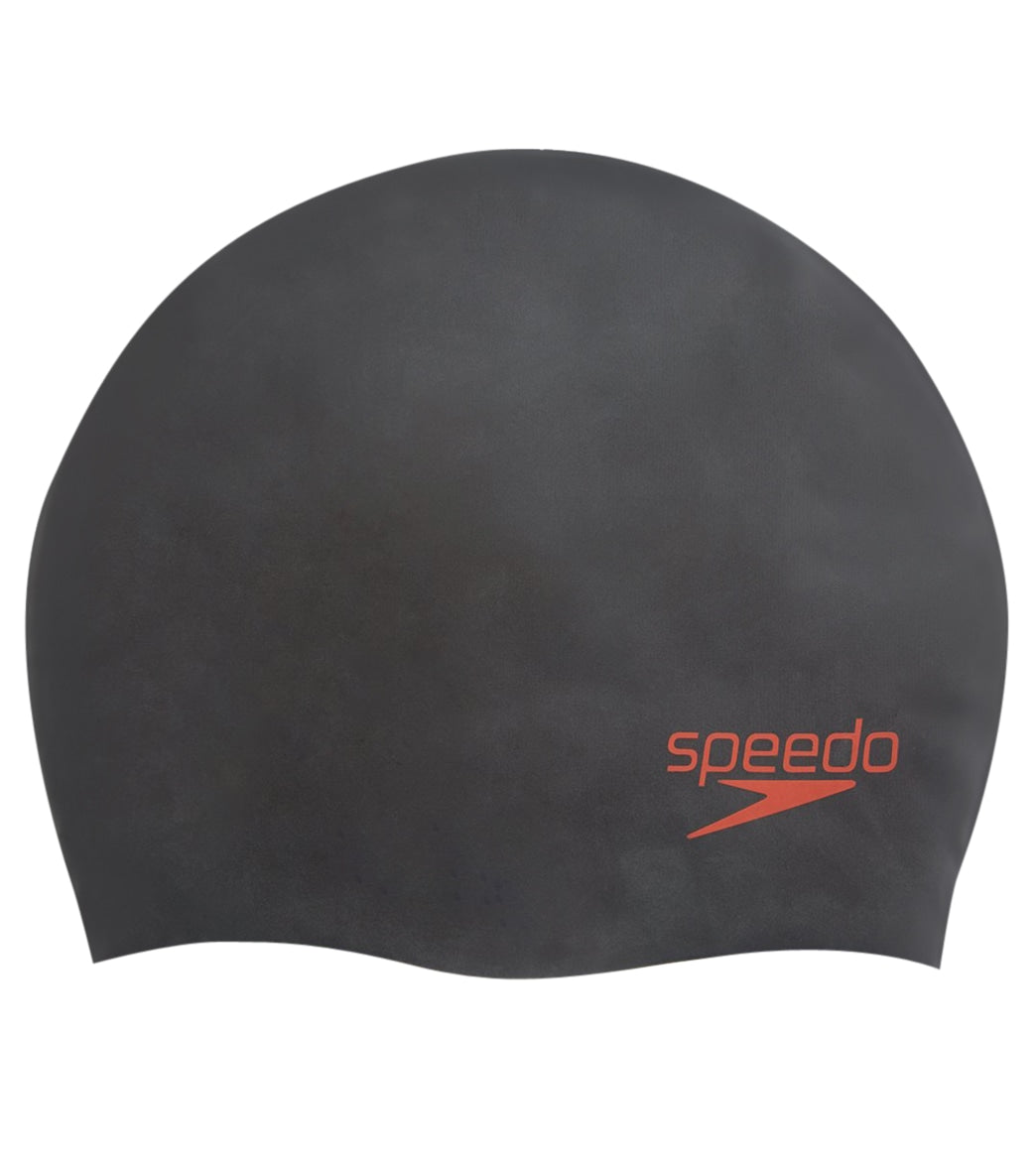 Speedo Elastomeric Solid Silicone Swim Cap at SwimOutlet.com