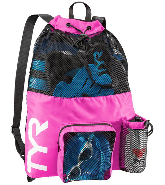 リミフゥ メリケンサックバッグ TYR Big Mesh Mummy Backpack III at SwimOutlet.com