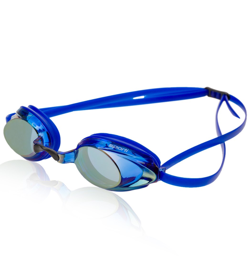 mirrored goggles vs clear Sporti Antifog S3 Mirrored Goggle