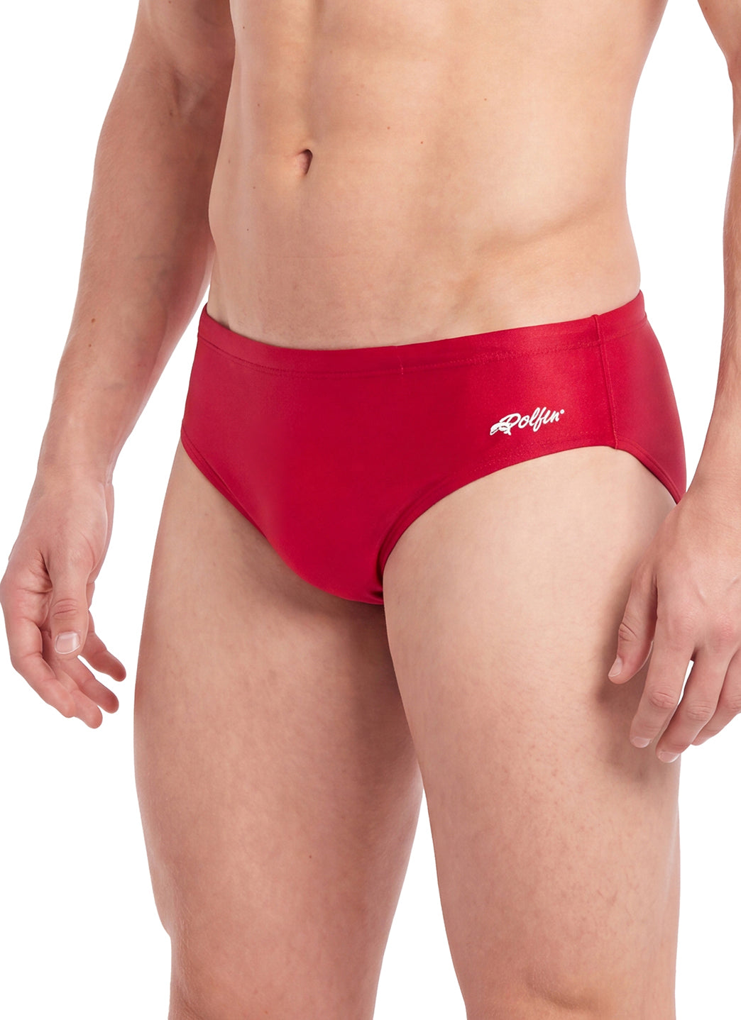 Dolfin Xtra Life Lycra Solid Male Racer Brief Swimsuit at