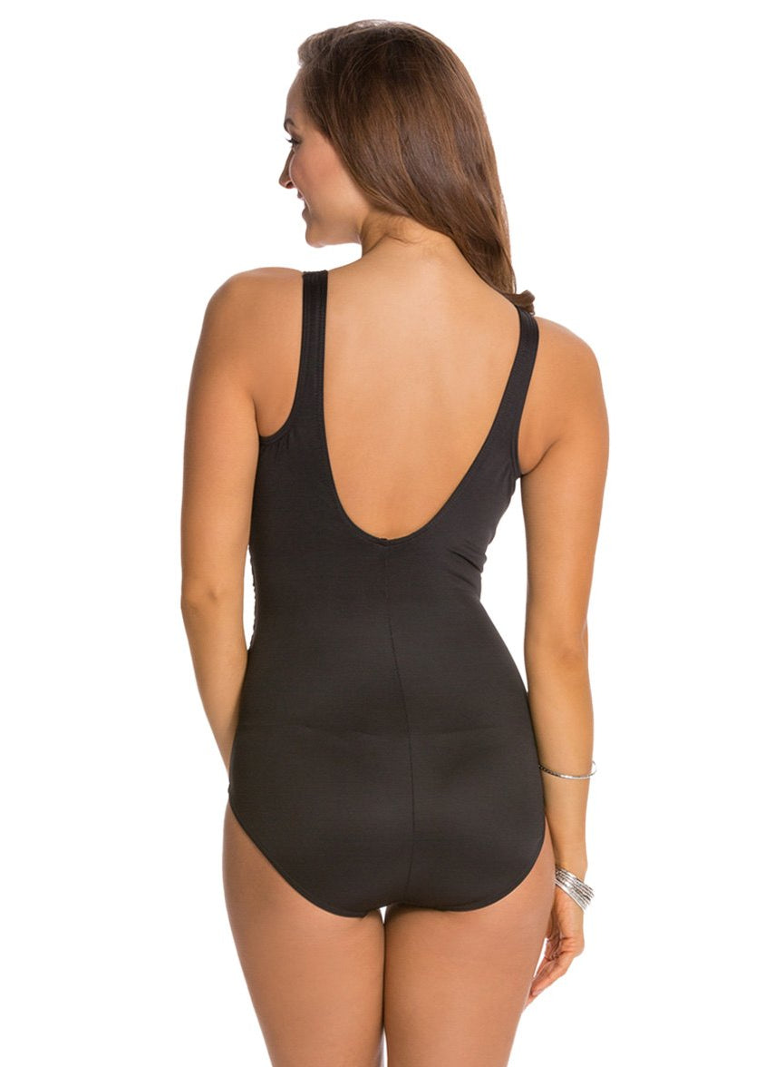 Miraclesuit Solid Oceanus Underwire One Piece Swimsuit (DD Cup)