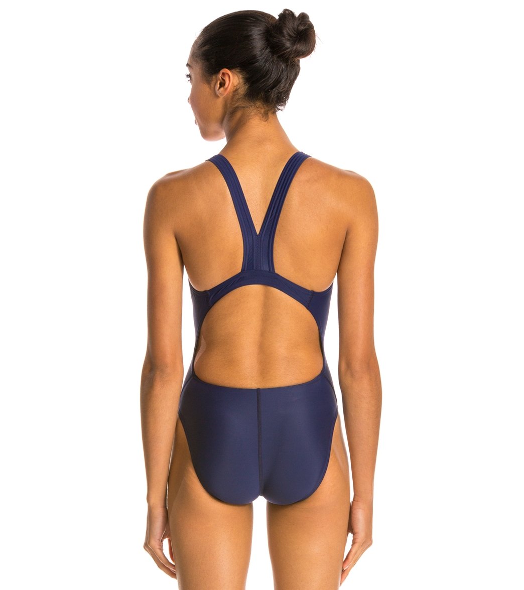 Speedo Women's PowerFLEX Eco Solid Super Pro One Piece Swimsuit at