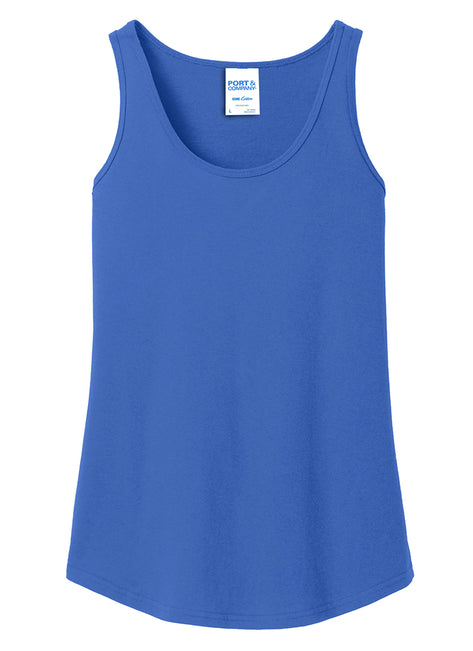 SwimOutlet Women's Cotton Racerback Tank Top