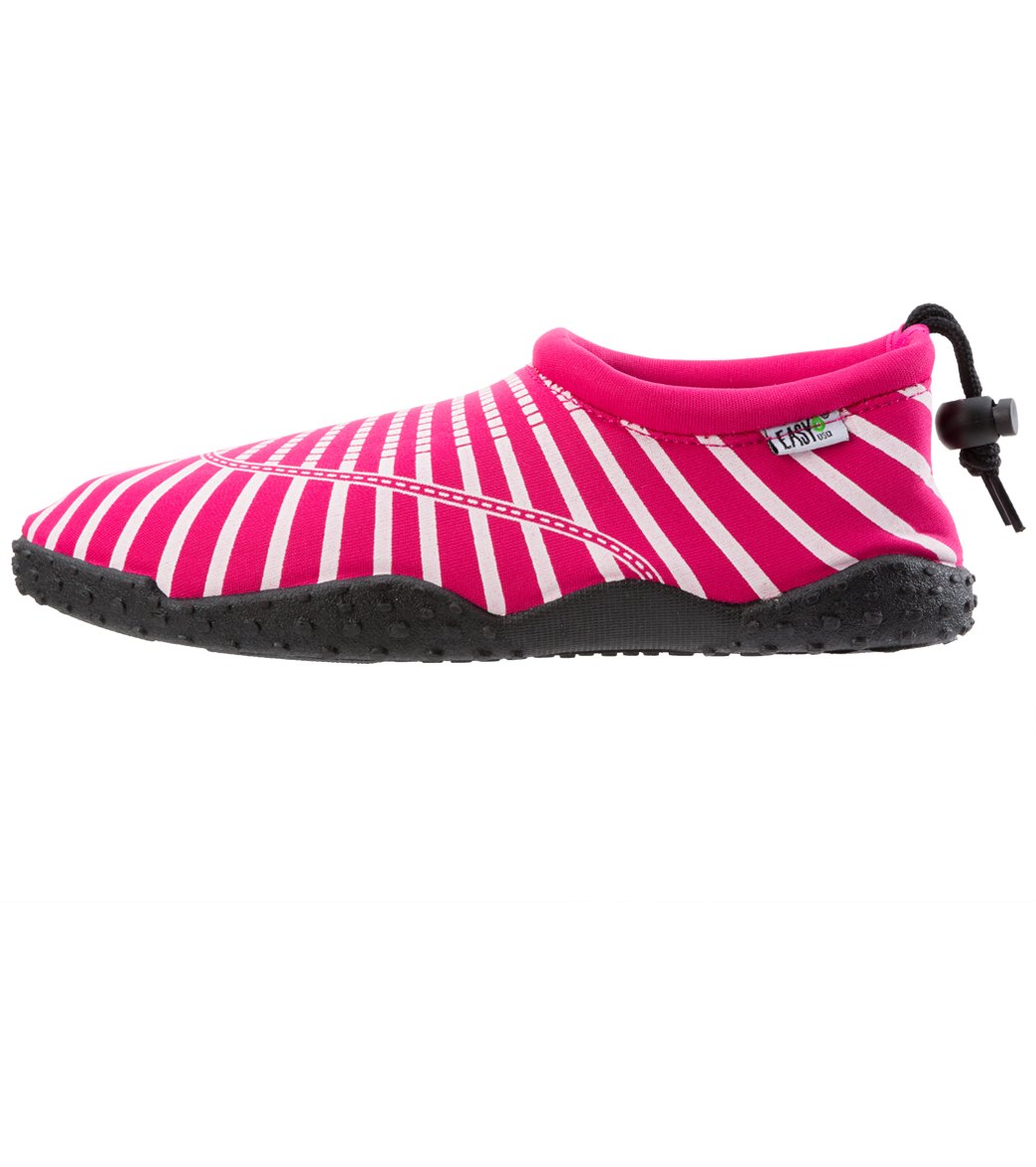 Easy USA Women's Seashell Print Water Shoe - Fuchsia