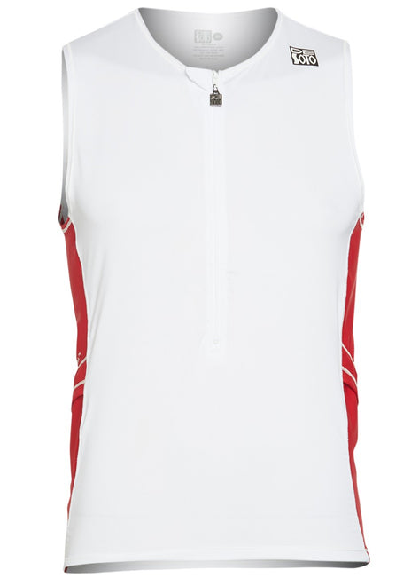 DeSoto Men's Skin Cooler Half Zip Tri Top