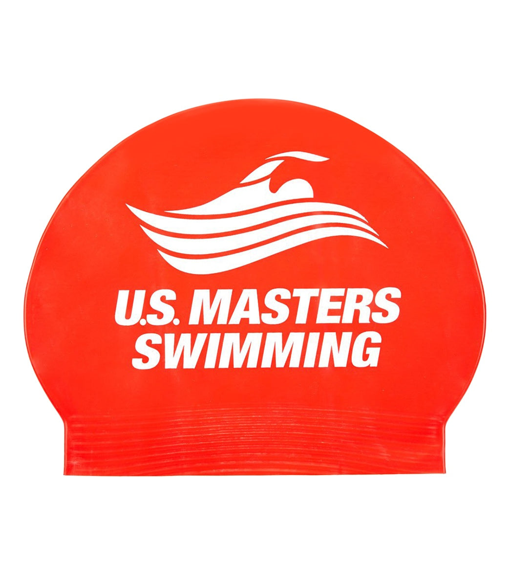USMS Latex Swim Cap at SwimOutlet.com display picture 1