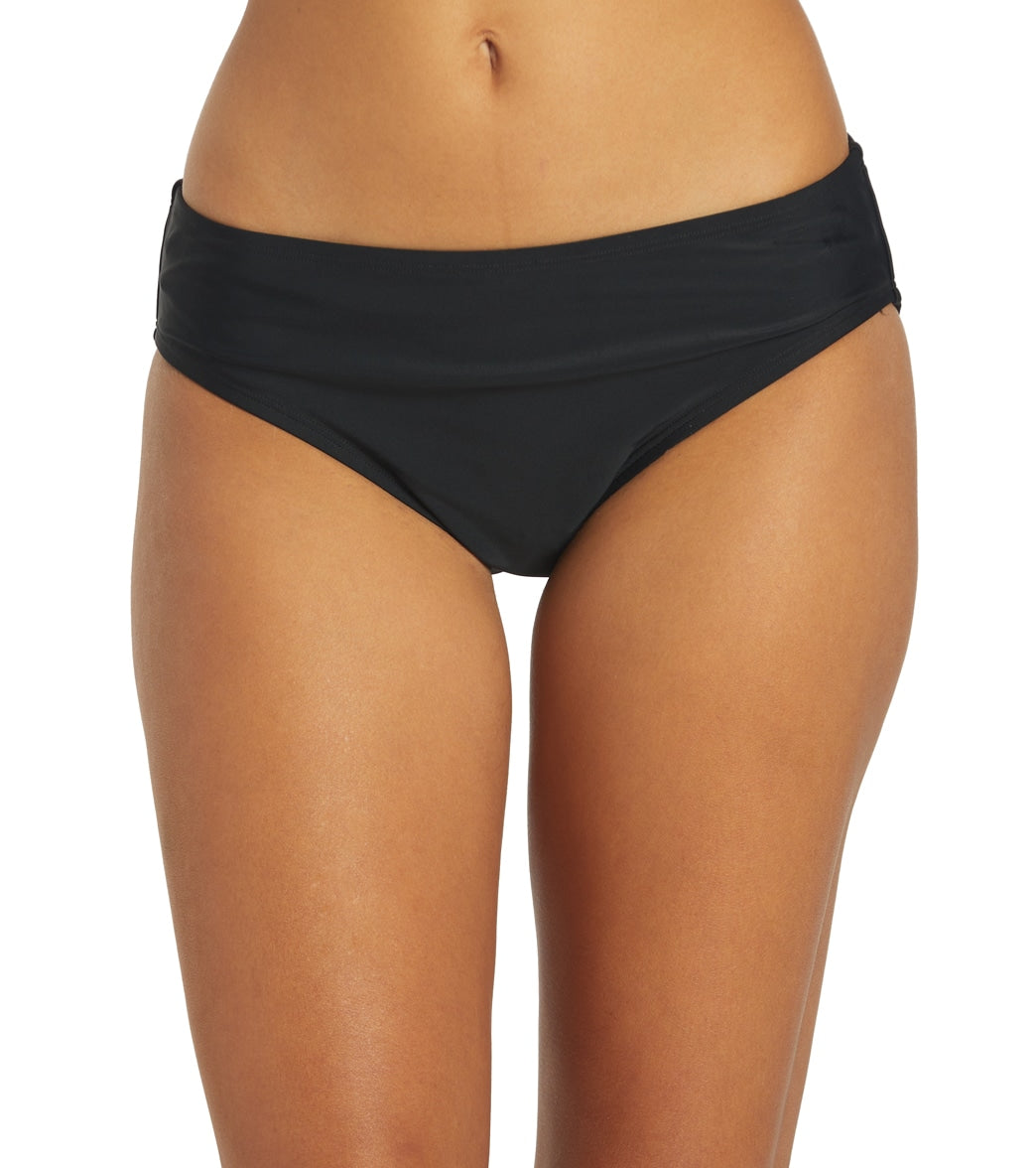 ClubSwim Solid Full Coverage Swim Brief Bottom at SwimOutlet.com