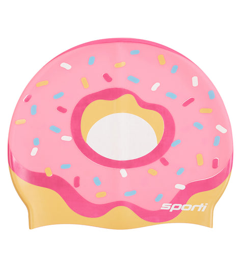 Sporti Donut Silicone Swim Cap