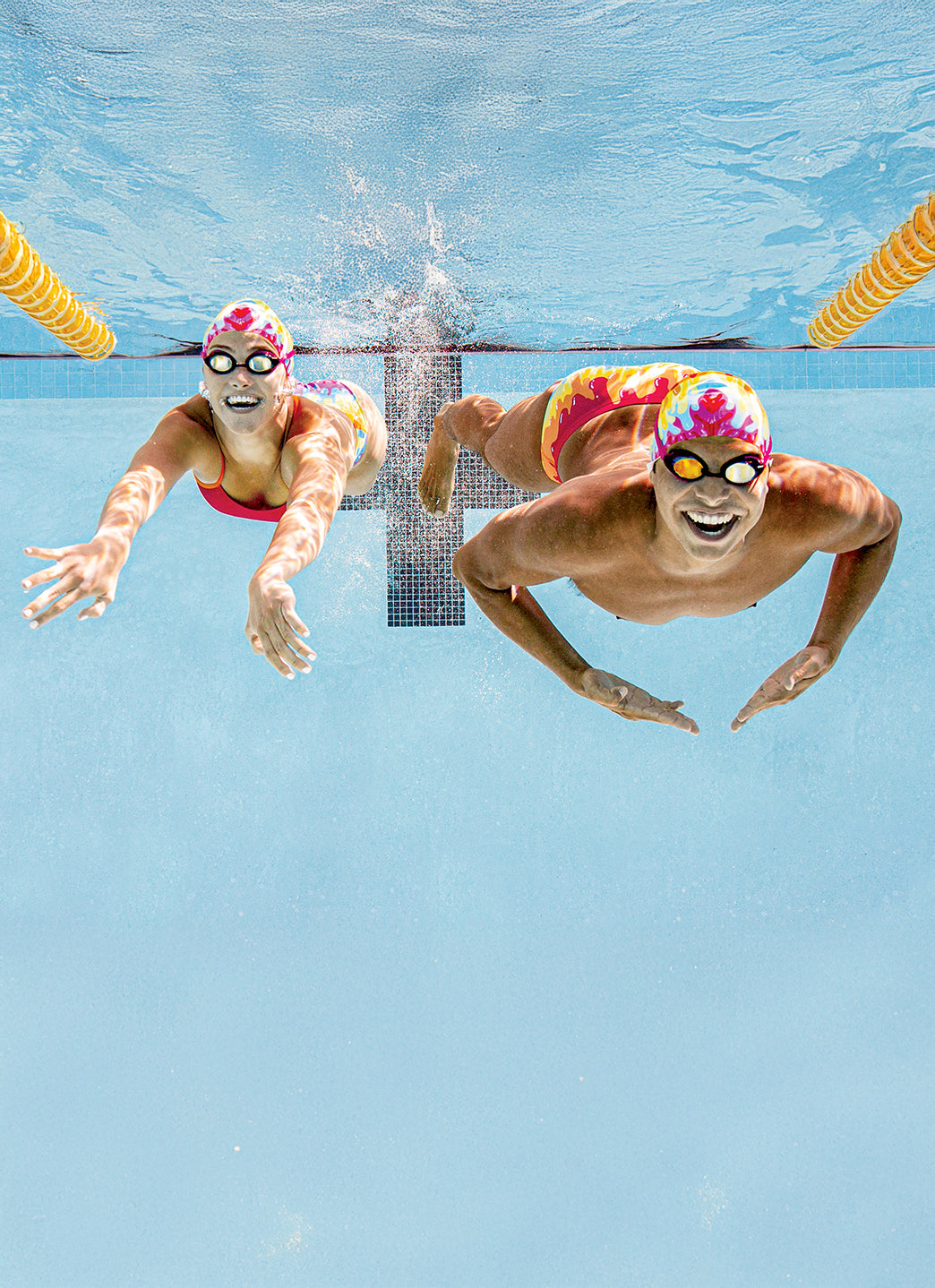 Sporti Fries Silicone Swim Cap