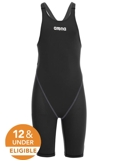 Arena Girls' Powerskin ST 2.0 Open Back Tech Suit Swimsuit