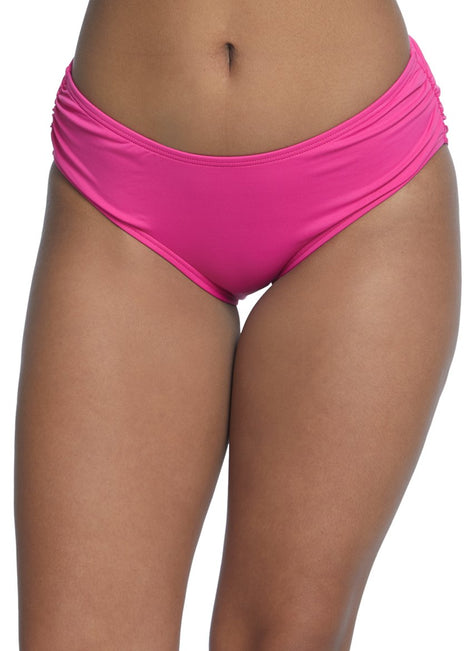 Coco Reef Classic Solid Side Shirred Bikini Bottom