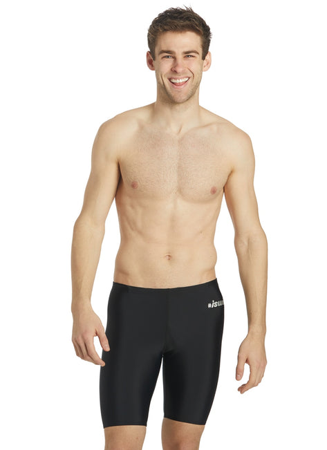 iSwim Men's Hashtag Jammer Swimsuit