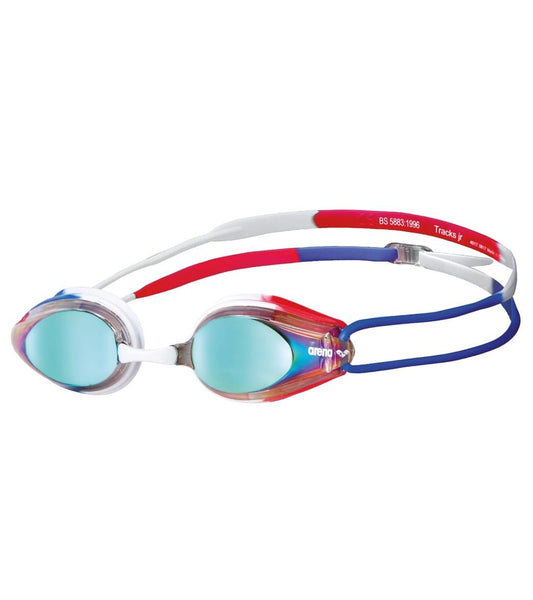 arena tracks racing goggles Arena Tracks Jr. Mirrored Goggle