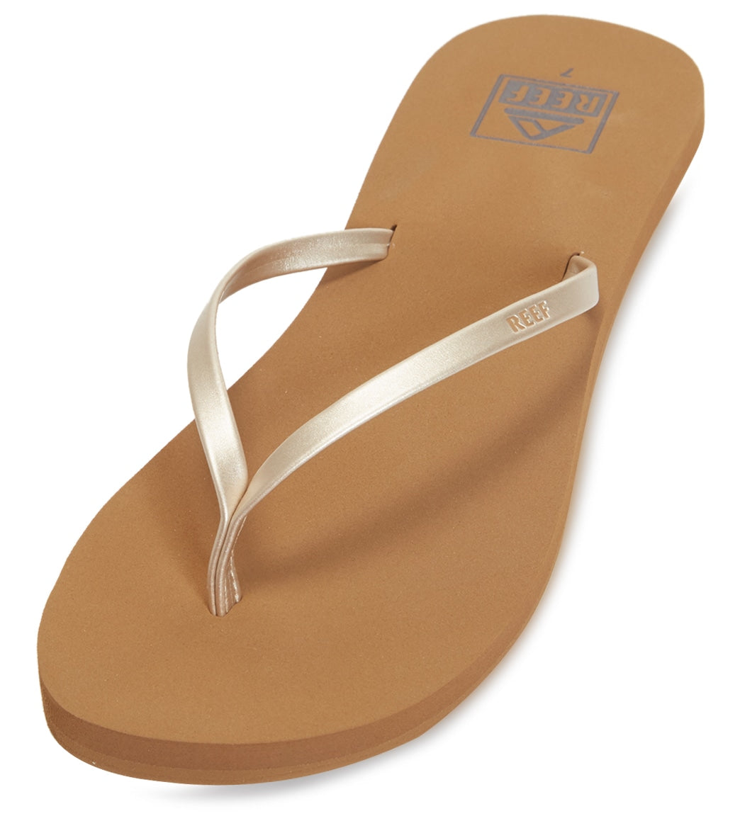 rose gold reef flip flops