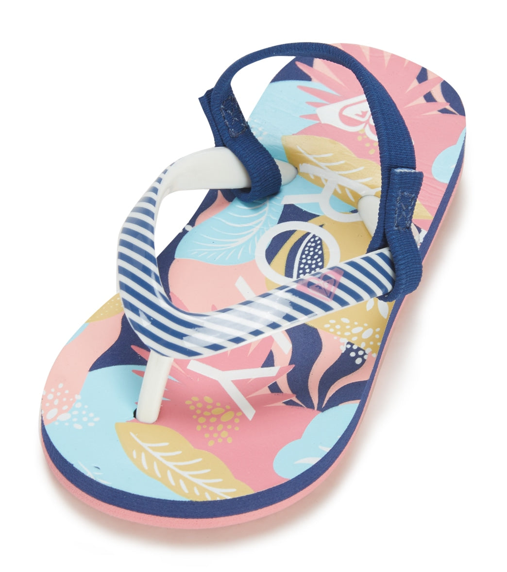 Roxy Girls' Pebbles VI Sandal (Toddler) at