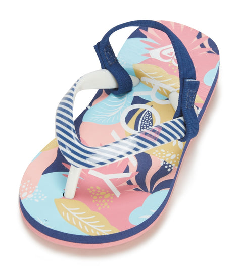 Roxy Girls' Pebbles VI Sandal (Toddler)