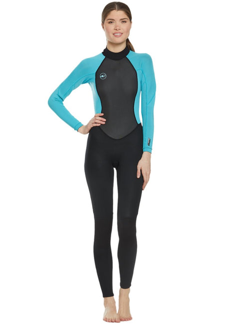 O'Neill Women's 3/2MM Reactor II Back Zip Fullsuit