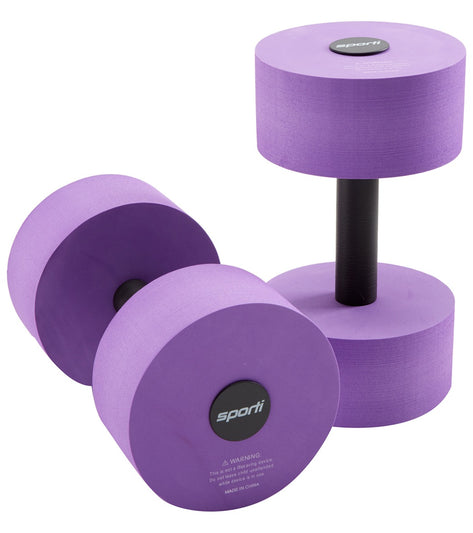 Sporti Aquatic Fitness Heavy Dumbbells Water Weights