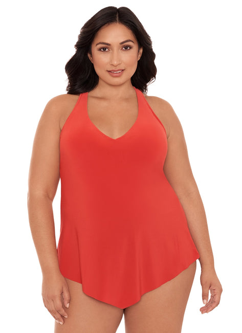 Magicsuit by Miraclesuit Plus Size Taylor Tankini Top