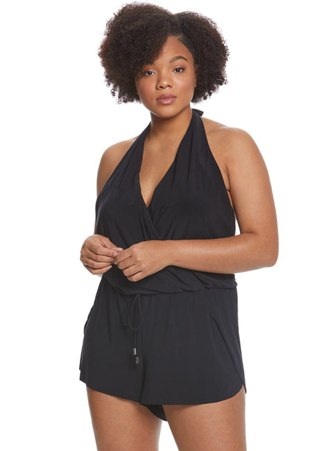 Magicsuit by Miraclesuit Plus Size Bianca Swim Romper