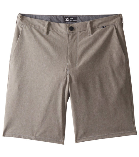 Hurley Phantom Heather Walkshort 20 - Pantaloncini Bermuda Uomo In Tessuto Elasticizzato E Riciclato