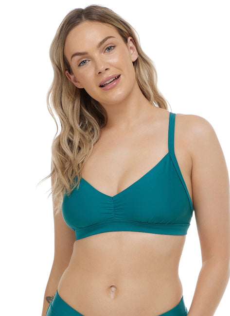 Body Glove Smoothies Drew Fixed Triangle Bikini Top (D/DD/E Cup)