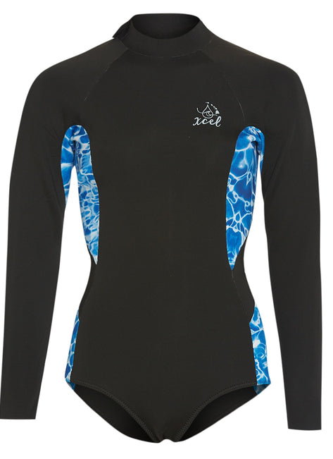 Xcel Womens Ocean Ramsey Axis 2mm Long Sleeve Back Zip Spring Suit