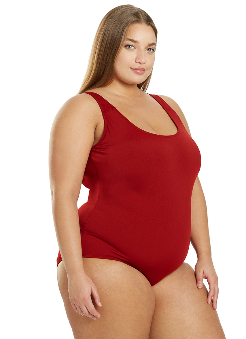 Piece Swimsuit Plus Size Swim Bike Shorts Chlorine Resistant