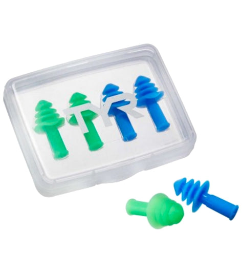 TYR Ergo Flex Ear Plugs 4Pk