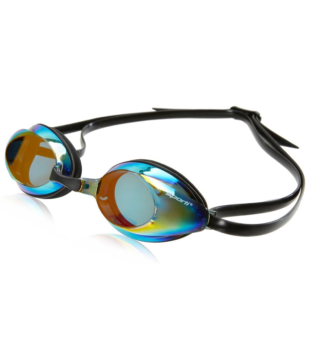 cheap goggles for swimming Sporti Antifog S2 Optical Mirrored Goggle at SwimOutlet.com