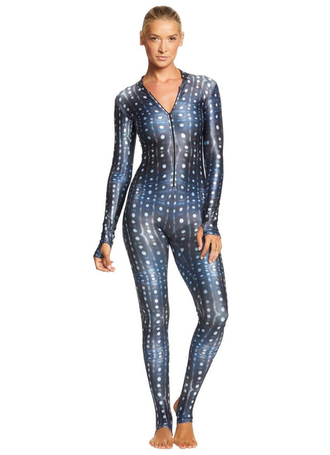 SlipIns Whale Shark Zippered Unitard