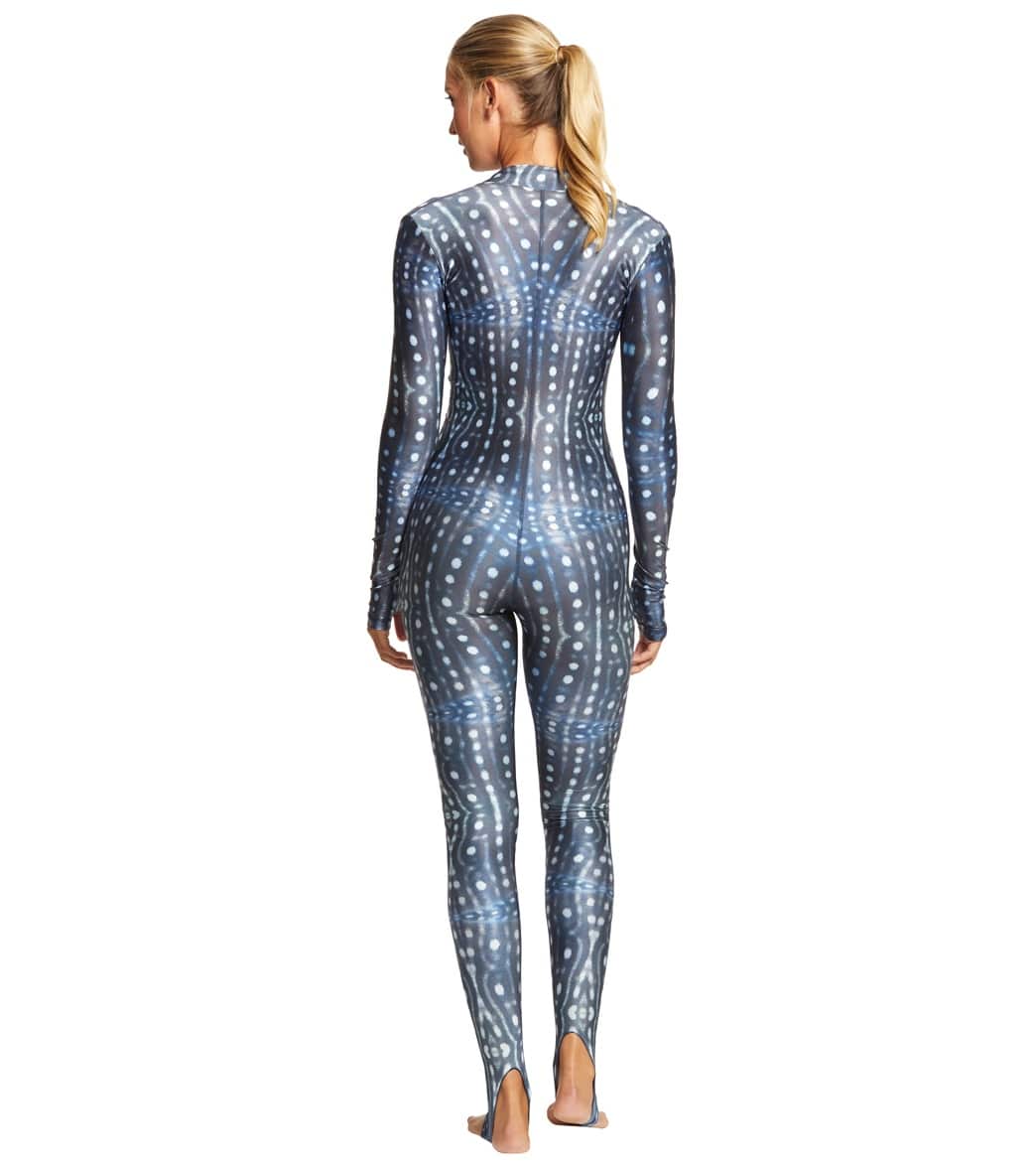 SlipIns Whale Shark Zippered Unitard at SwimOutlet.com